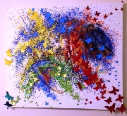 lavori artigianali ogetti da arredo-quadri/botiglie da design in pelle vera